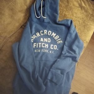 Abercrombie & Fitch men's small hoodie blue